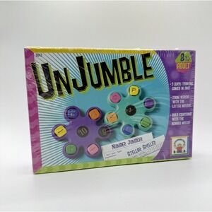 UnJumble Educational Game by Discovery Toys‎ | NEW Sealed | Word + Math Game 8+